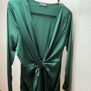 Sugar Free Satin Dress